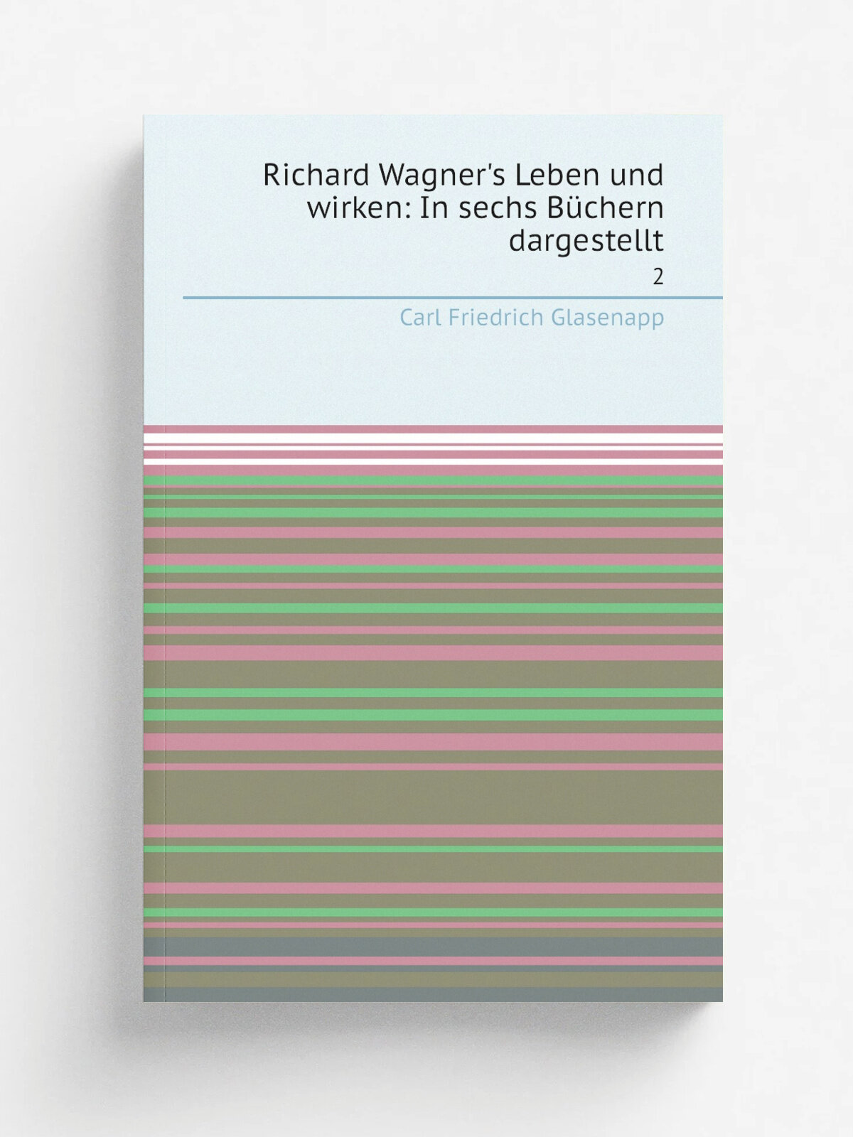 Richard Wagner's Leben und wirken: In sechs B.chern dargestellt. 2 | Carl Friedrich Glasenapp | 1877 | Maurer | Репринт