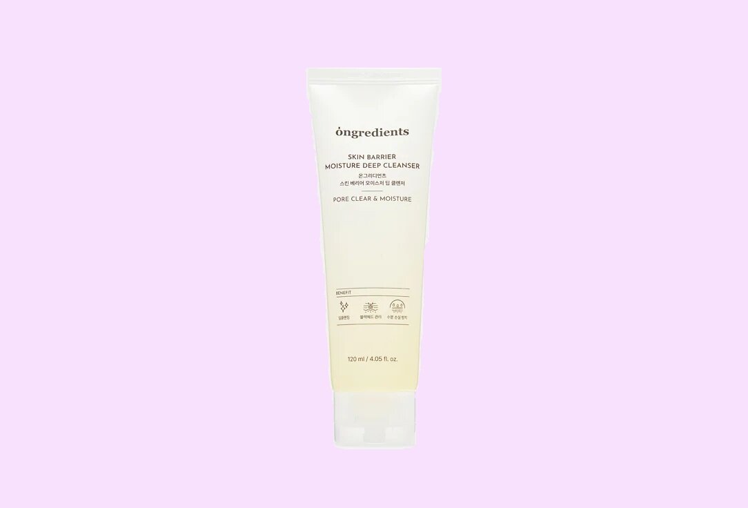 Очищающая пенка для лица ongredients Skin Barrier Moisture, 120 мл
