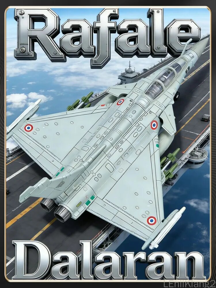 Дассо Рафаль (Rafale) сборная модель самолёта 1/72 без клея и покраски, Франция, МиГ-35