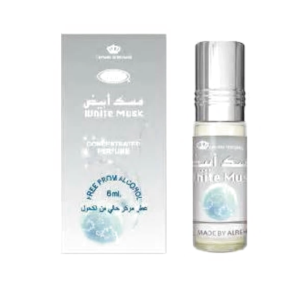 Al Rehab White Musk масляные духи роллер 6 мл для женщин и мужчин / Белый Мускус