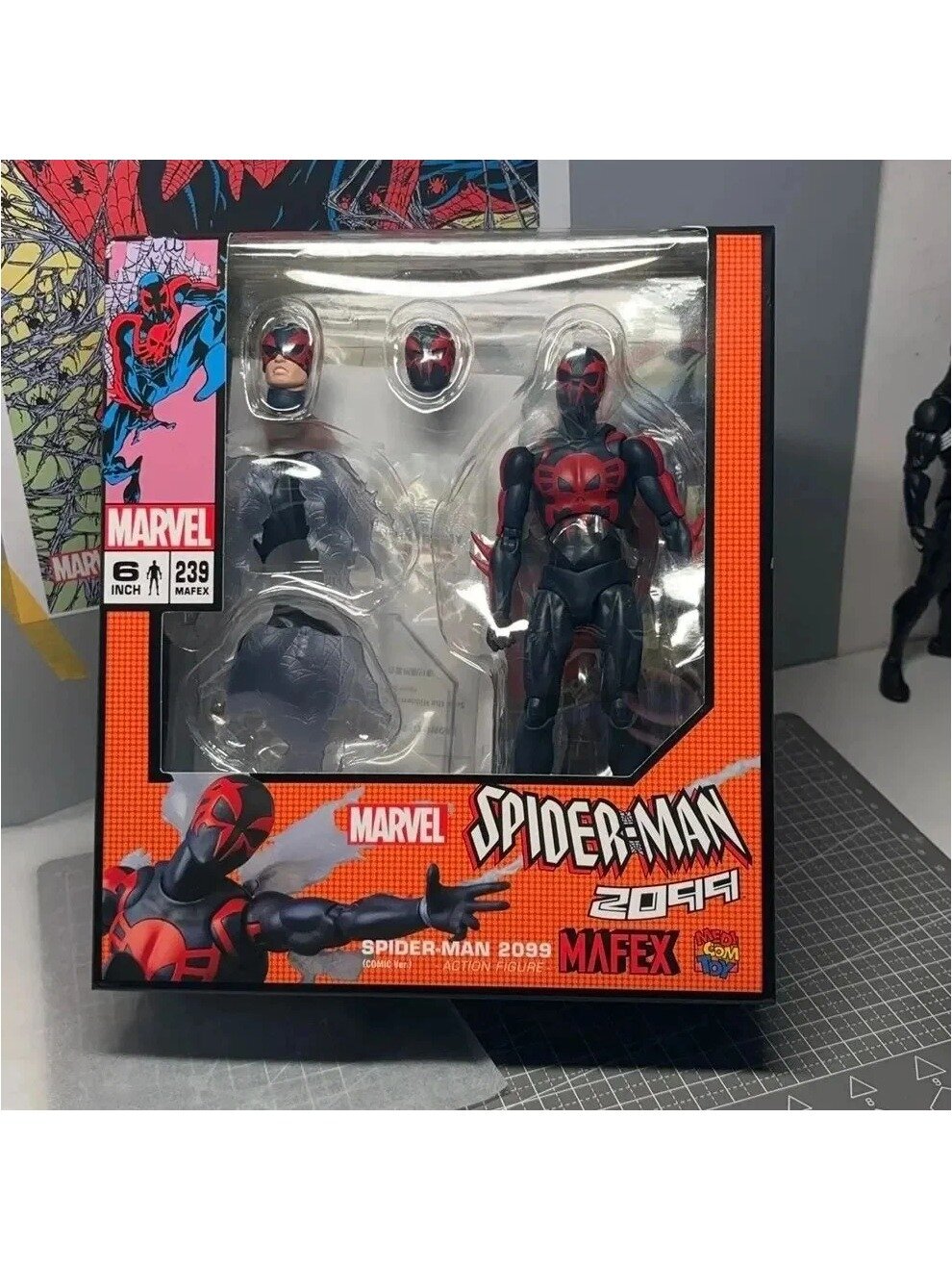 Spiderman Figure Medicom Mafex 239 Фигурка-игрушка, Страна-изготовитель Китай