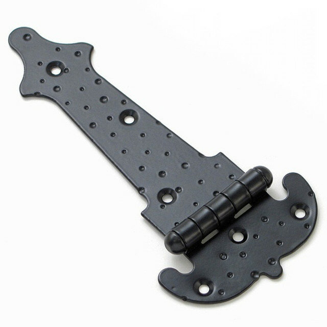 Петля-стрела фигурная декоративная ПС-150 черный матовый