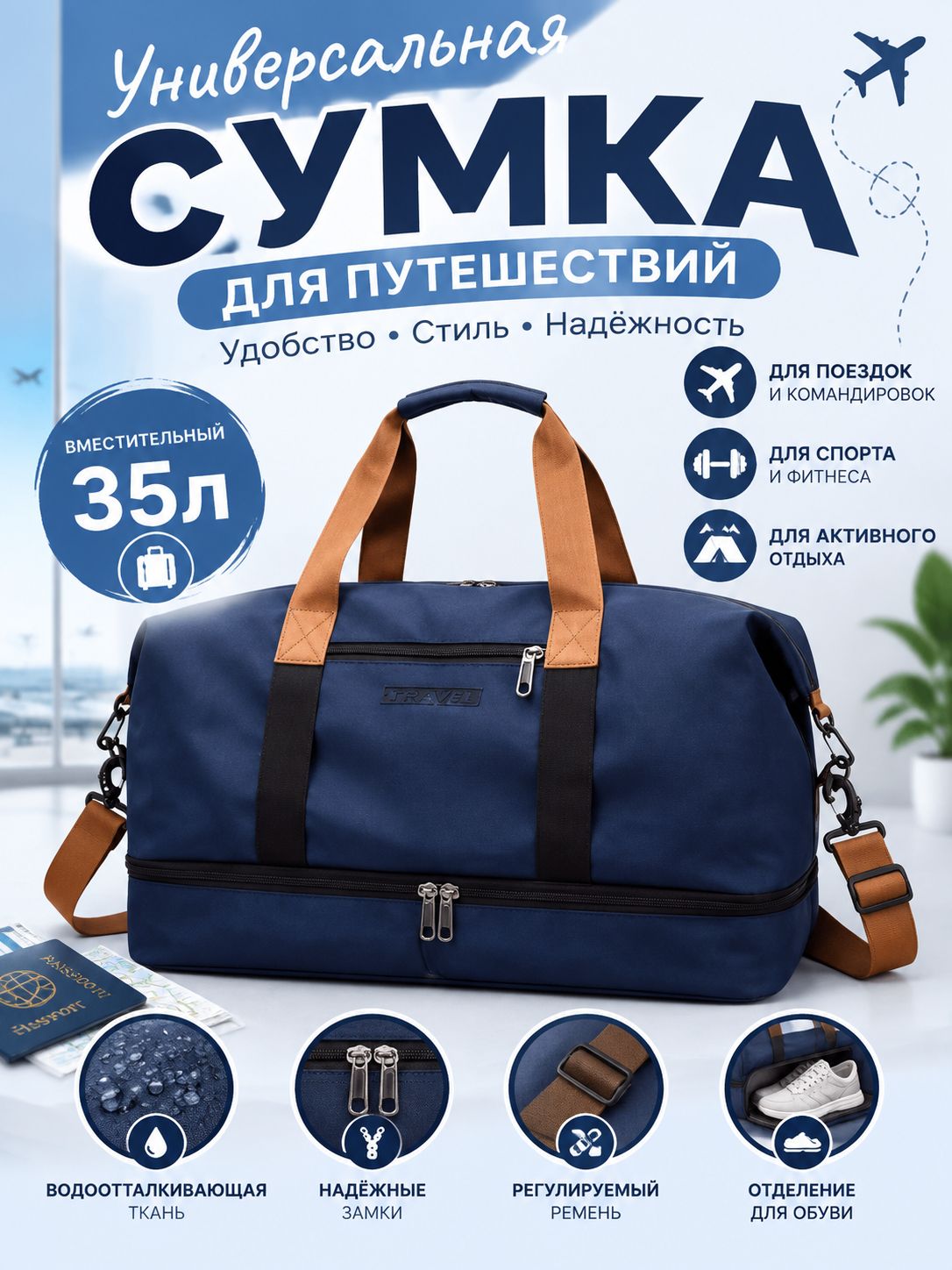 Сумка-баул