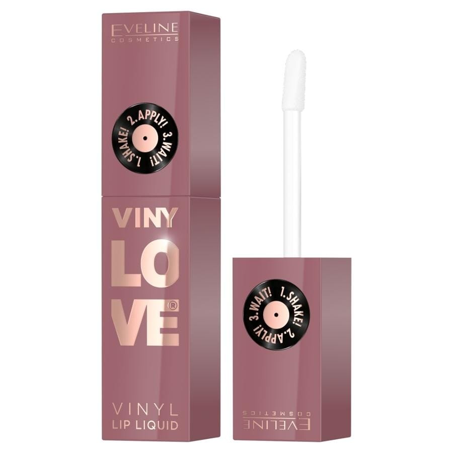 Губная помада Eveline Cosmetics VinyLove стойкая жидкая с виниловым эффектом, 06 Chillie, 4 мл