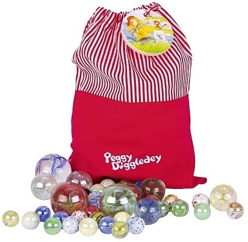 Головоломка Goki Peggy Diggledey, стеклянные шарики, 50 шт