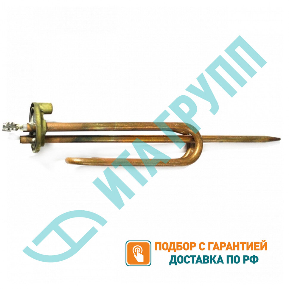 ТЭН 1,5кВт (1500Вт) RCA для водонагревателя Ariston, под анод М5, 20025