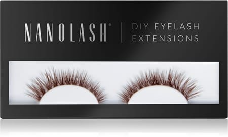 Ресницы накладные Nanolash DIY Eyelash Extensions Fantasy, коричневый, 36 шт