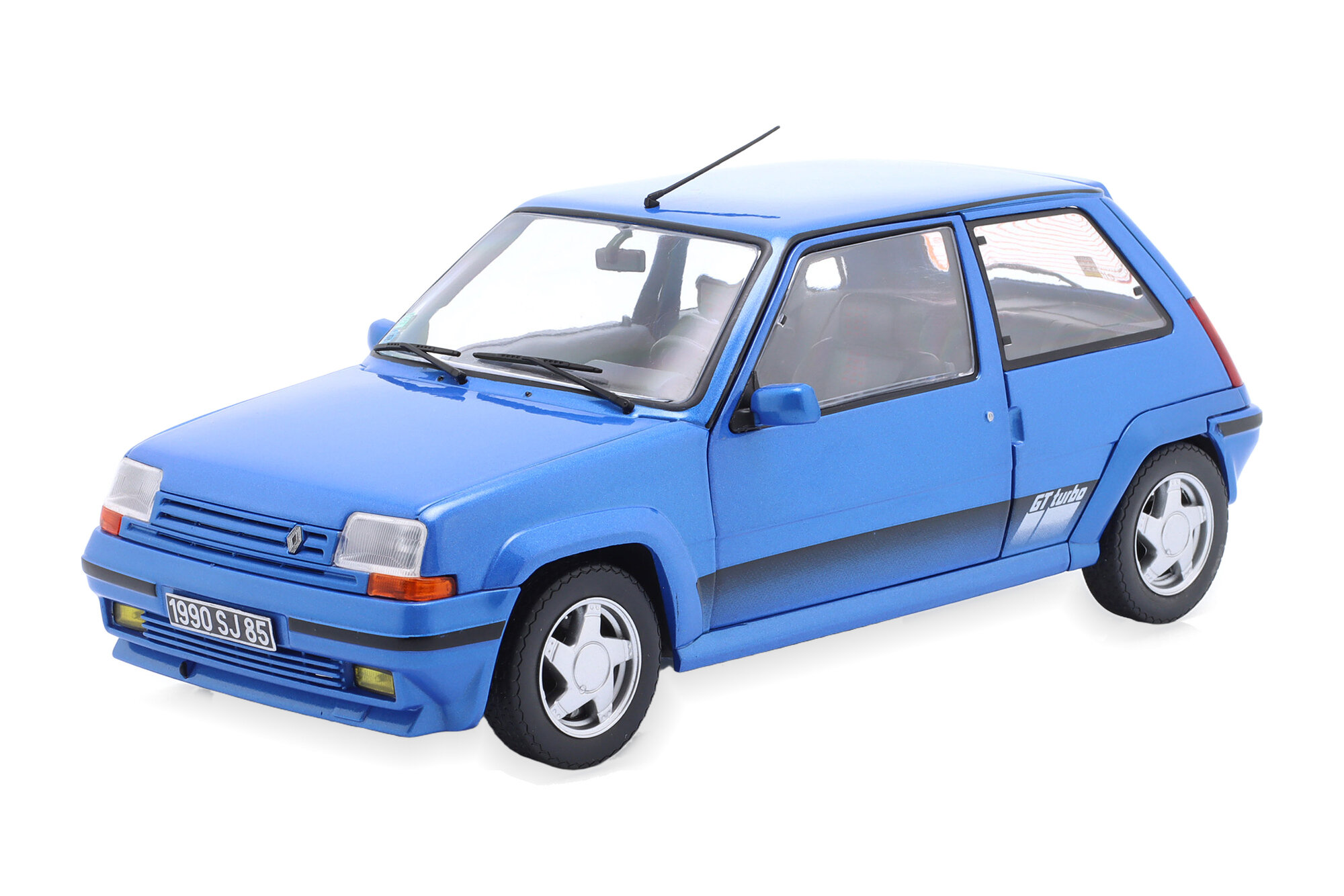 Модель коллекционная SOLIDO Renault 5 gt turbo 1989 blue metallic