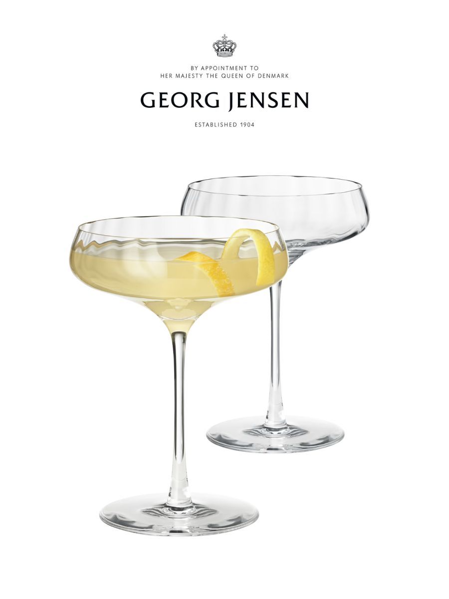 Набор 2 бокала для коктейлей Bernadotte 200 мл, Georg Jensen