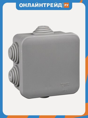 Изображение товара Коробка распределительная Systeme Electric (schneider Electric) SCHNEIDER ELECTRIC ОП 70х70х40мм IP55 (IMT35090)