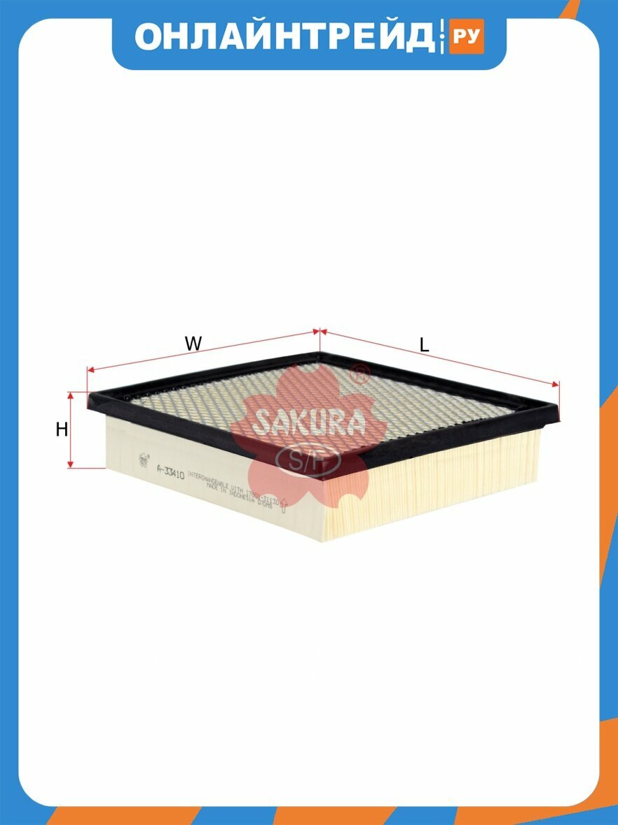 Фильтр воздушный Sakura A33410