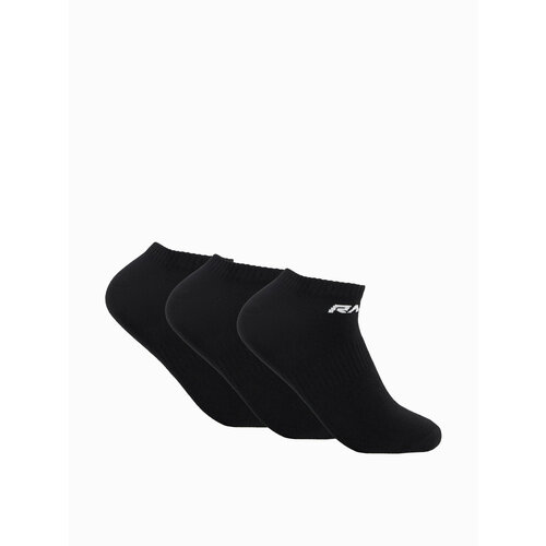 фото Носки rank sport socks low, комплект, 3 пары, размер s, черный