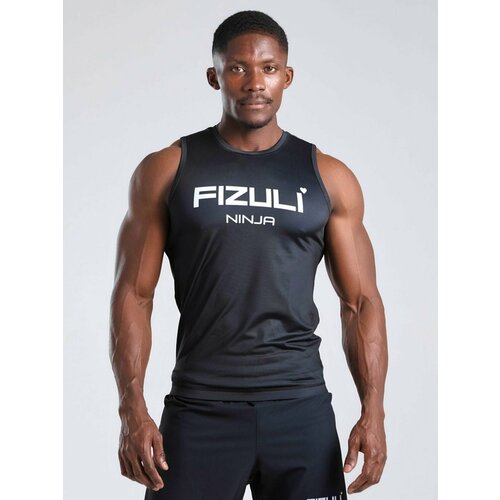 фото Майка спортивная fizuli, 1 шт., размер 3xl, черный/белый