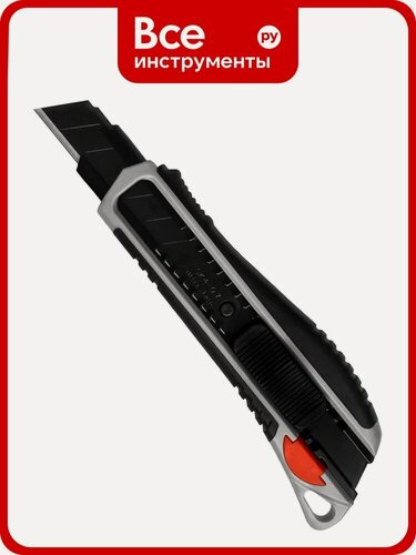 Изображение товара Малярный нож vertextools PROFI 18 мм, с двухкомпонентной ручкой-18, для резки бумаги