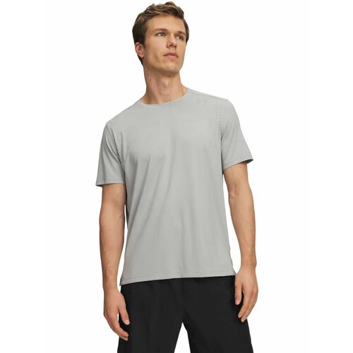 фото Футболка спортивная under armour ua bcl pro shortsleeve, размер sm, серый