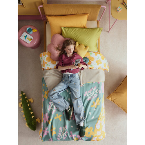 фото Джинсы sela, размер 158, голубой индиго