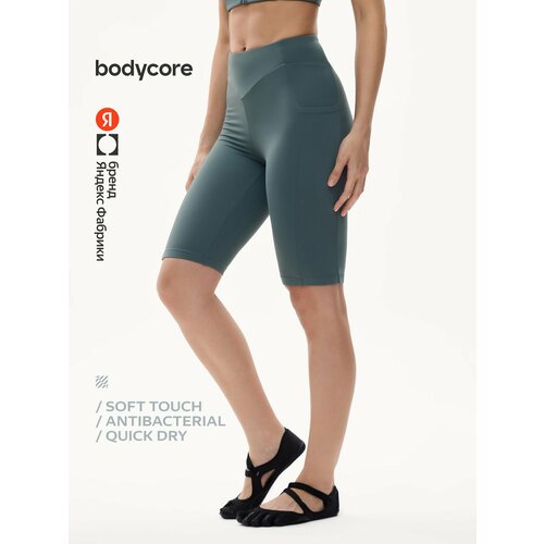 фото Велосипедки bodycore, размер xl, изумрудный