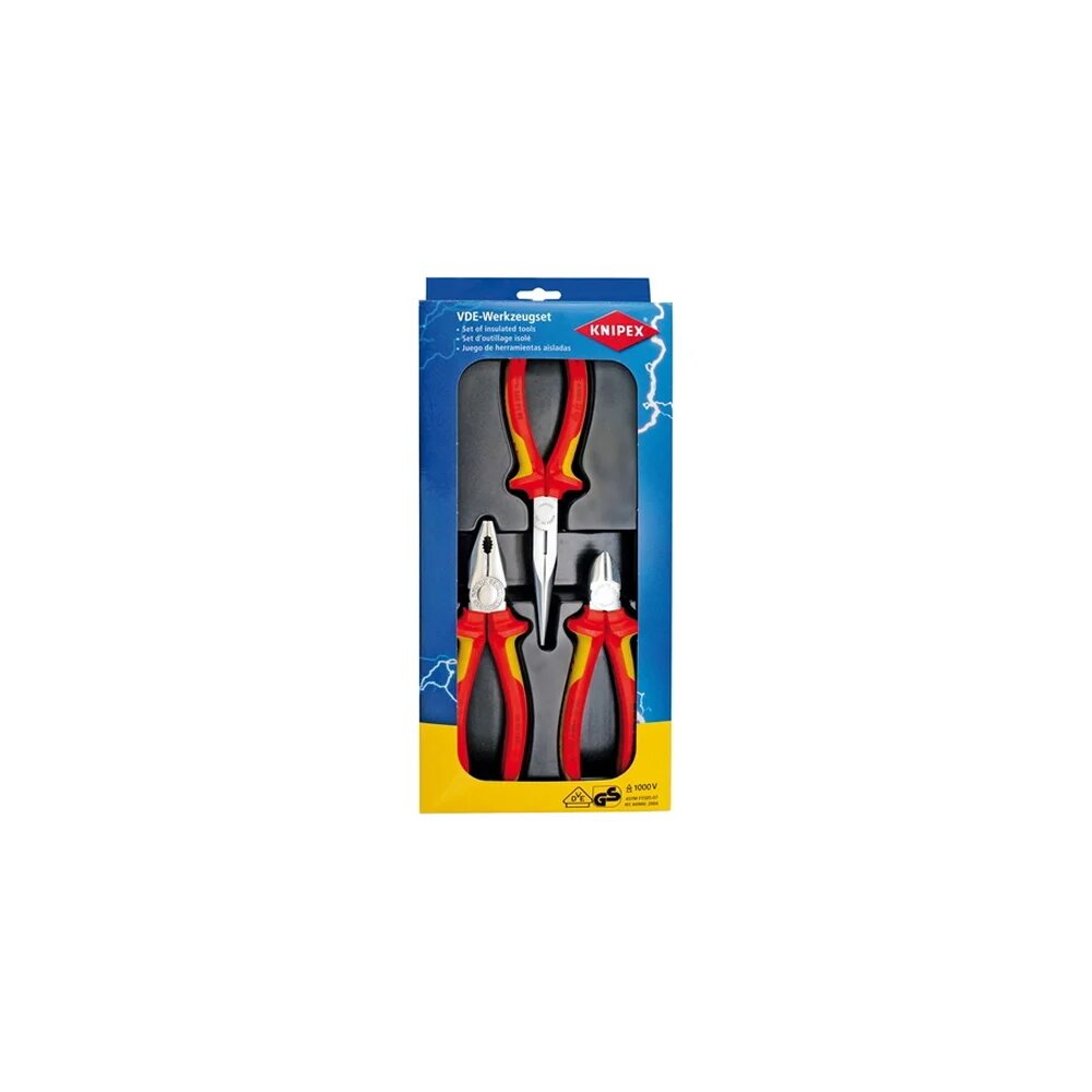 Набор электроизолированных инструментов KNIPEX KN-002012
