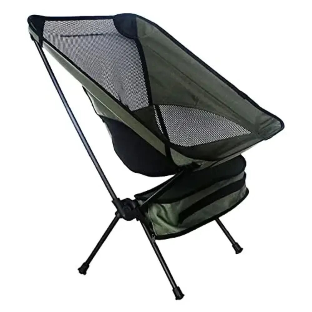 Стул складной туристический B6 Army green, алюминиевый каркас, материал кордура