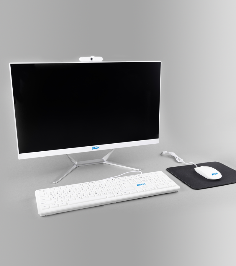 Monoblok, 24" ekran, oq, Intel Core i5-12400 DDR4-16 GB, SSD - 512 GB