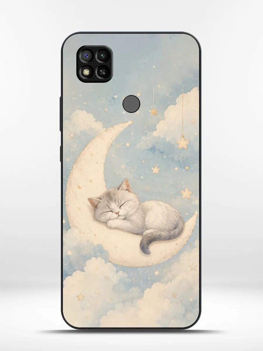 Чехол на Redmi 9C Котик