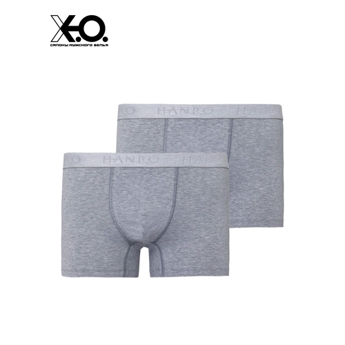 Трусы Hanro Cotton Essentials, размер 48, серебряный