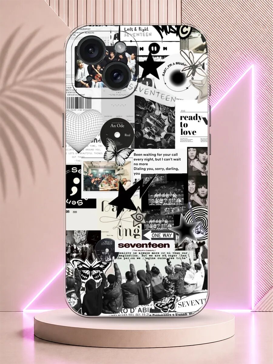 Чехол на iPhone 15 Plus Seventeen