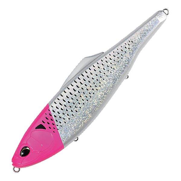 Джеркбейт DUO Rough Trail Kono Flat 240 #COA0637 Pink Head Halo Mullet, всплывающий, 145 г.
