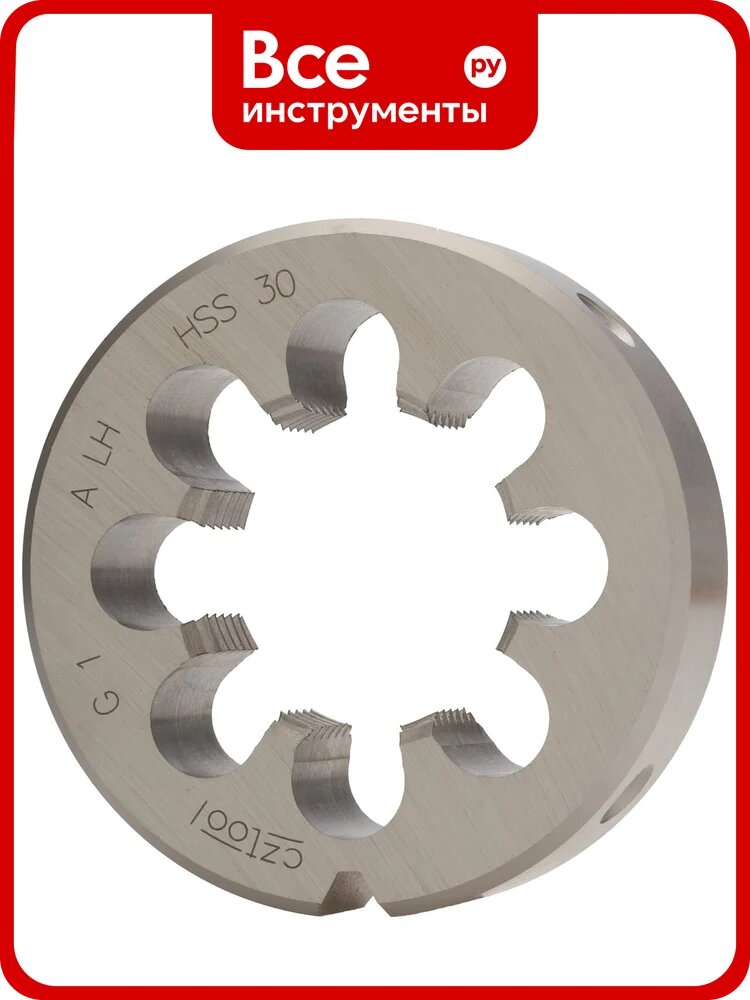 Трубная плашка Bucovice Tools левая G 1.0" -11 HSS 65x18мм 252100