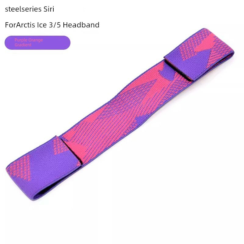 SteelSeries Заморозка 3/5 Оранжево-Фиолетовая Бандана - Уникальный Цветовой Комбо, Улучшенный Комфорт