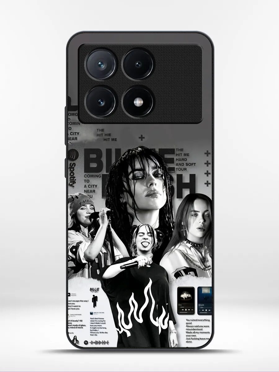 Чехол на Poco X6 Pro Билли Айлиш