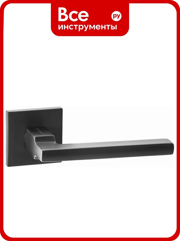 Дверная ручка PUERTO Савоярди, серия SLIM, черный INAL 514-03 slim B