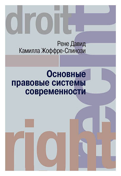 Основные правовые системы современности
