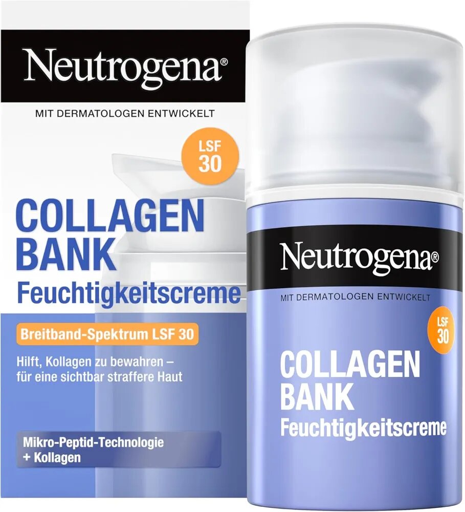 Neutrogena Collagen Bank SPF30 Увлажняющий дневной крем 50 мл