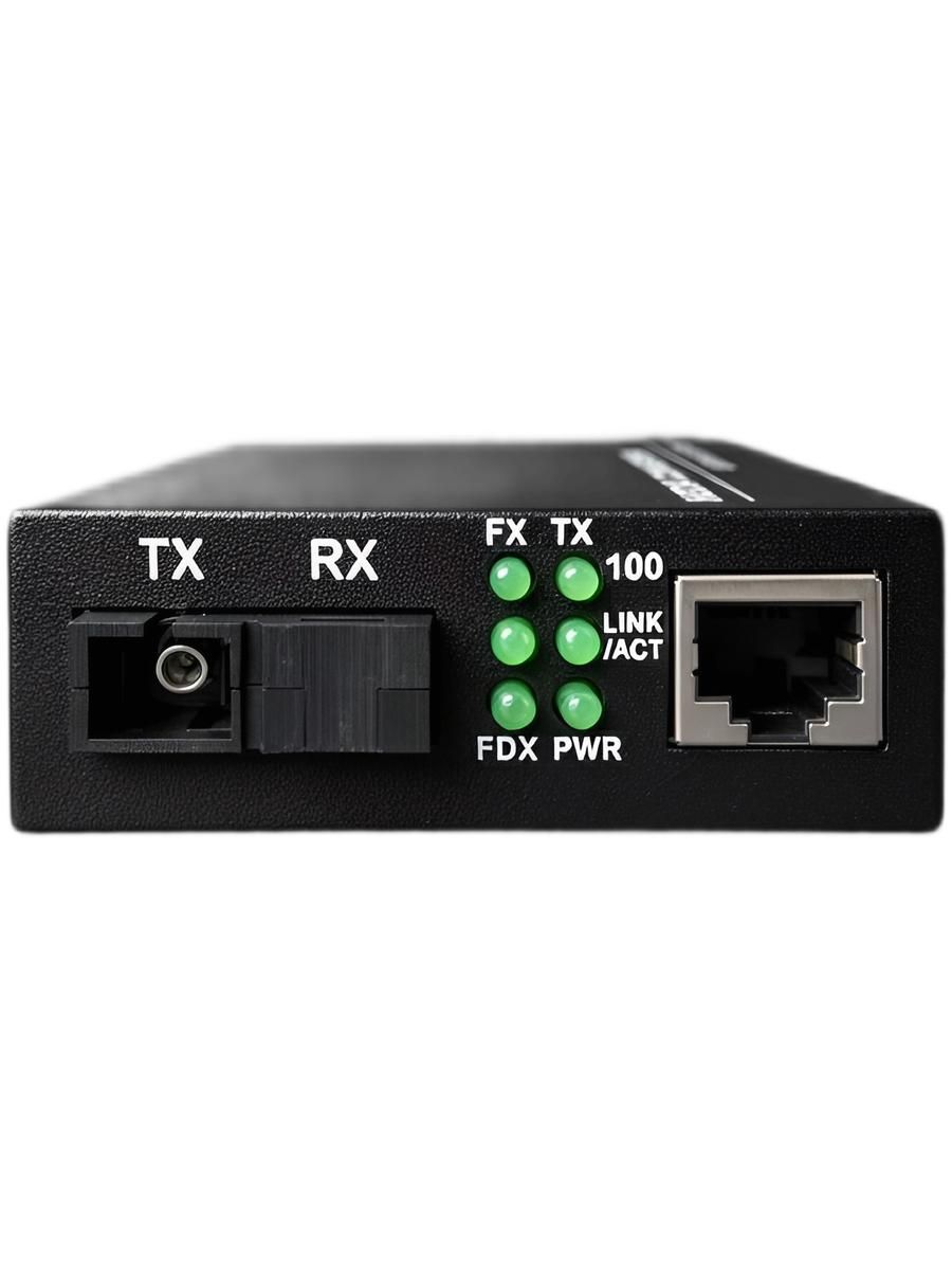 Медиаконвертер оптический MC-100M-WDM-A-20-S 100Mbit/s WDM 1310/1550нм 20км