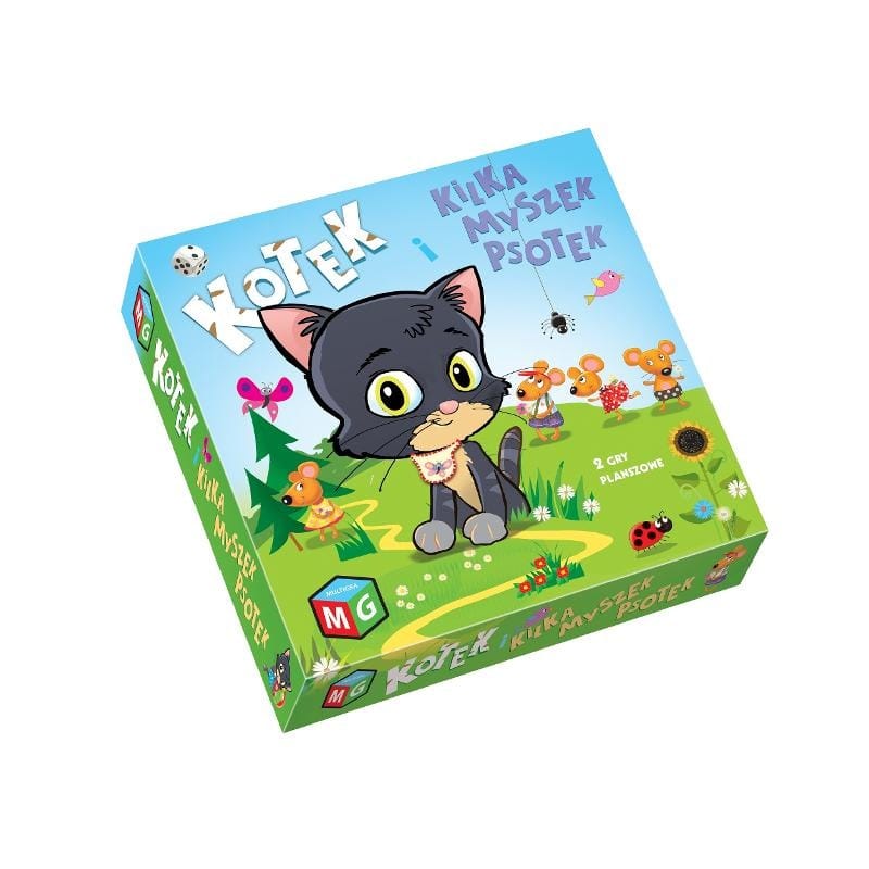Настольная игра Multigra "Котик и несколько мышек-проказниц", семейная игра для детей