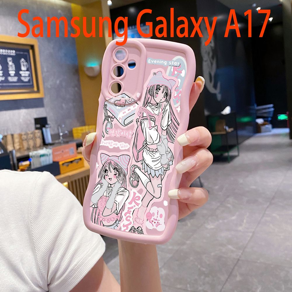 Чехол для Galaxy A17 с милой волшебной девочкой