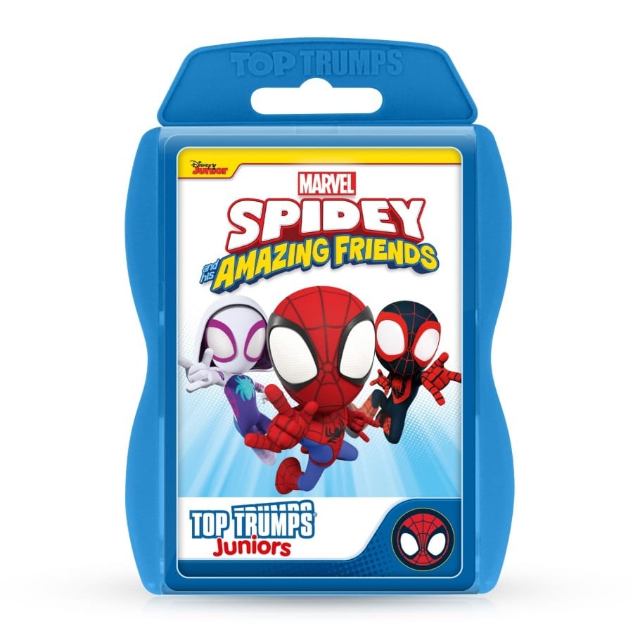 Настольная игра Top Trumps Juniors "Спайди и супер-друзья", разноцветный, 33 карты