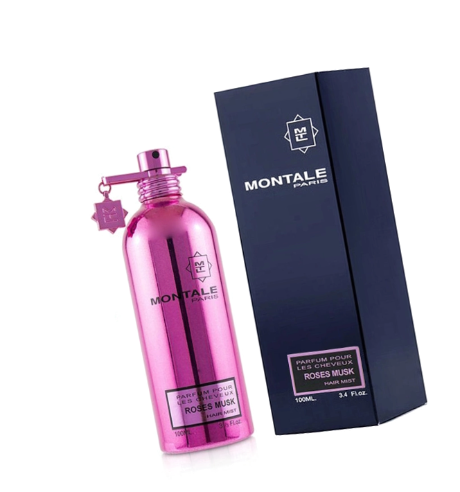 Парфюмированная дымка для волос Roses Musk Hair Mist 100 мл - Монталь Роуз Муск женская