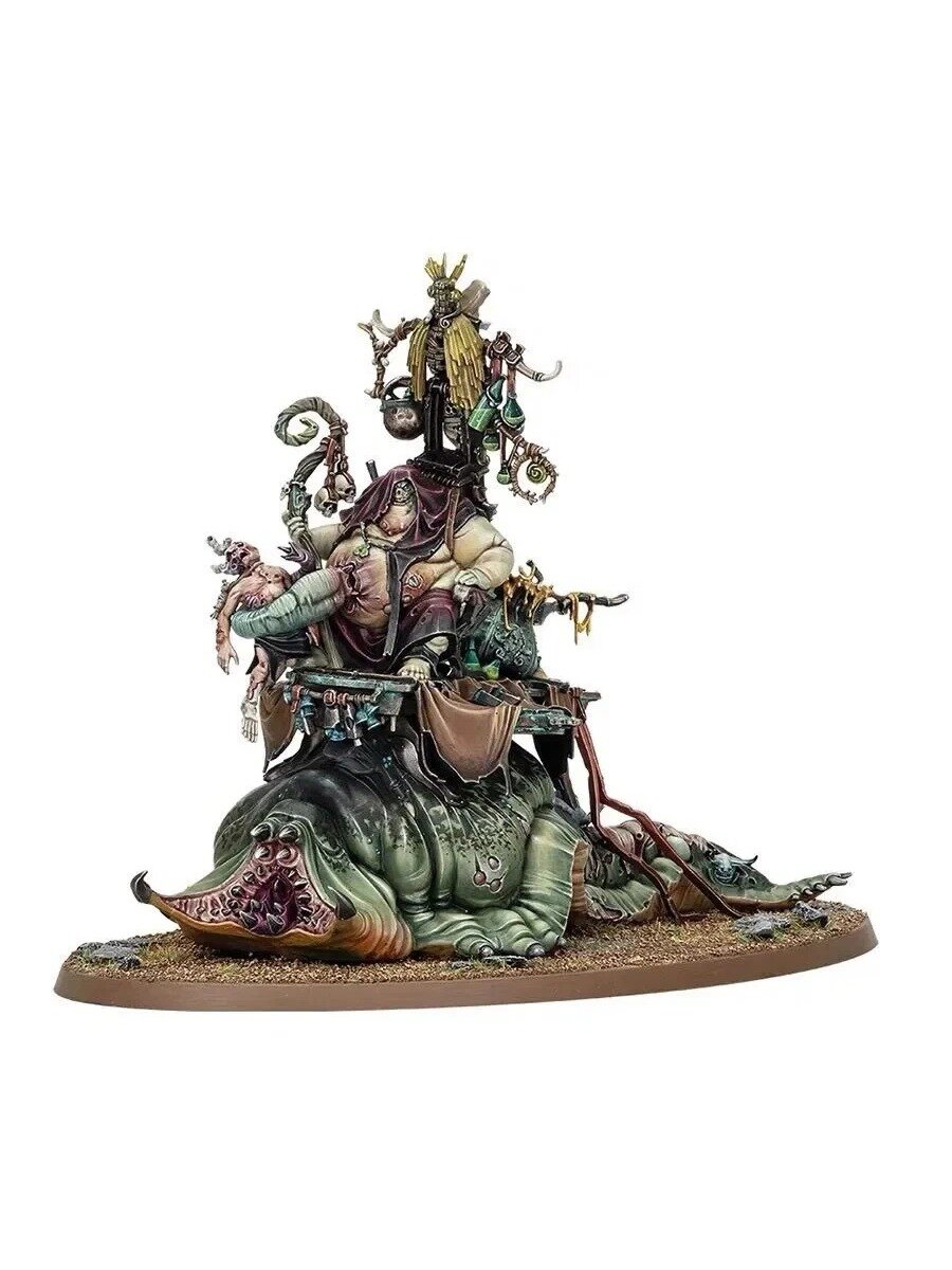 Фестус Повелитель Пиявок Магготкинов Нургла (Смола, Литье) / Festus the Leechlord Maggotkin of Nurgle (Resin, Cast)