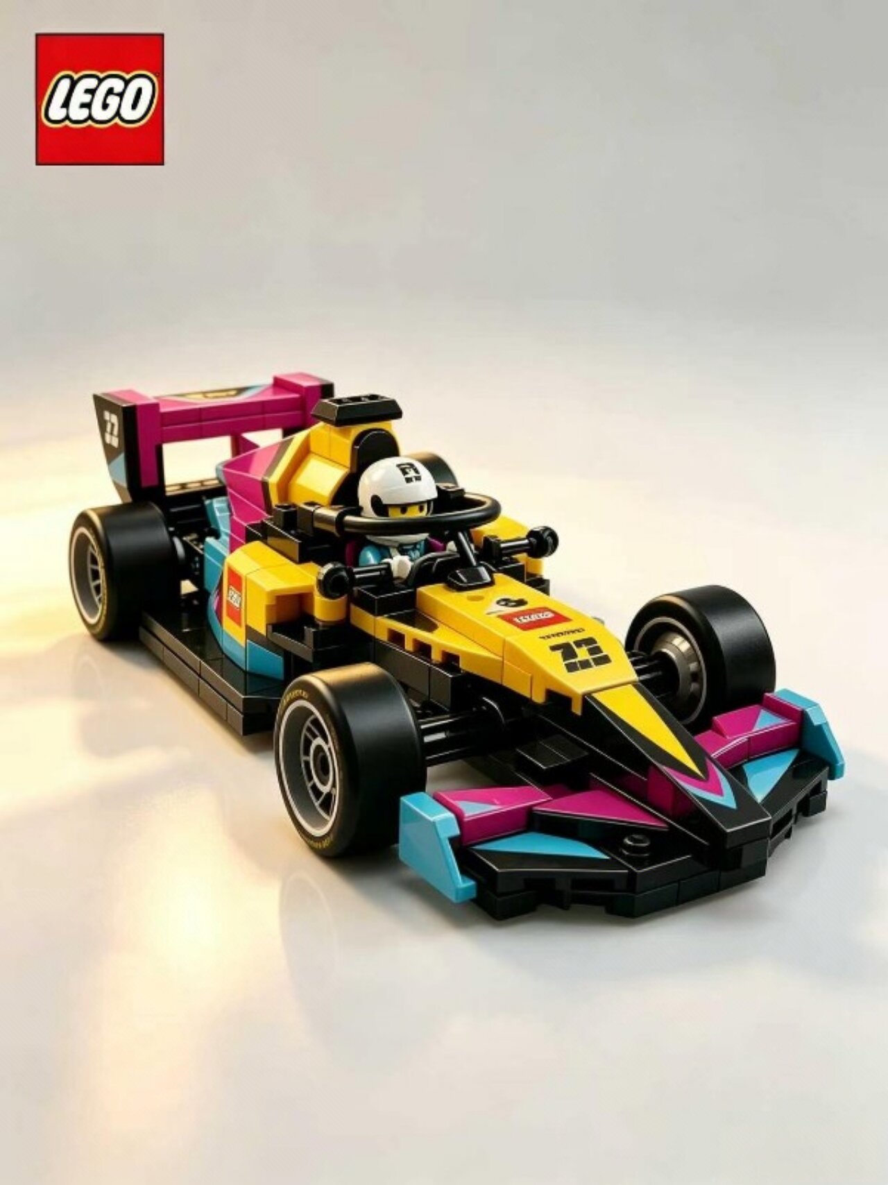 Конструктор LEGO Speed Champions 77258 Гоночный болид F1 ACADEMY, 201 дет.