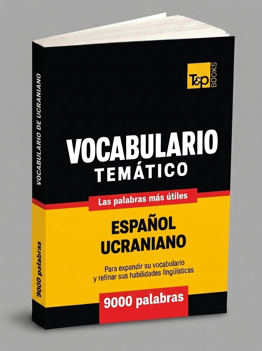 Vocabulario Espanol-Ucraniano - 9000 palabras mas usadas