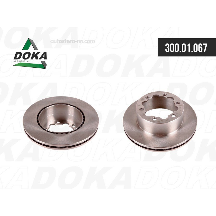 DOKA 30001067 Диск тормозной Mercedes Benz Sprinter