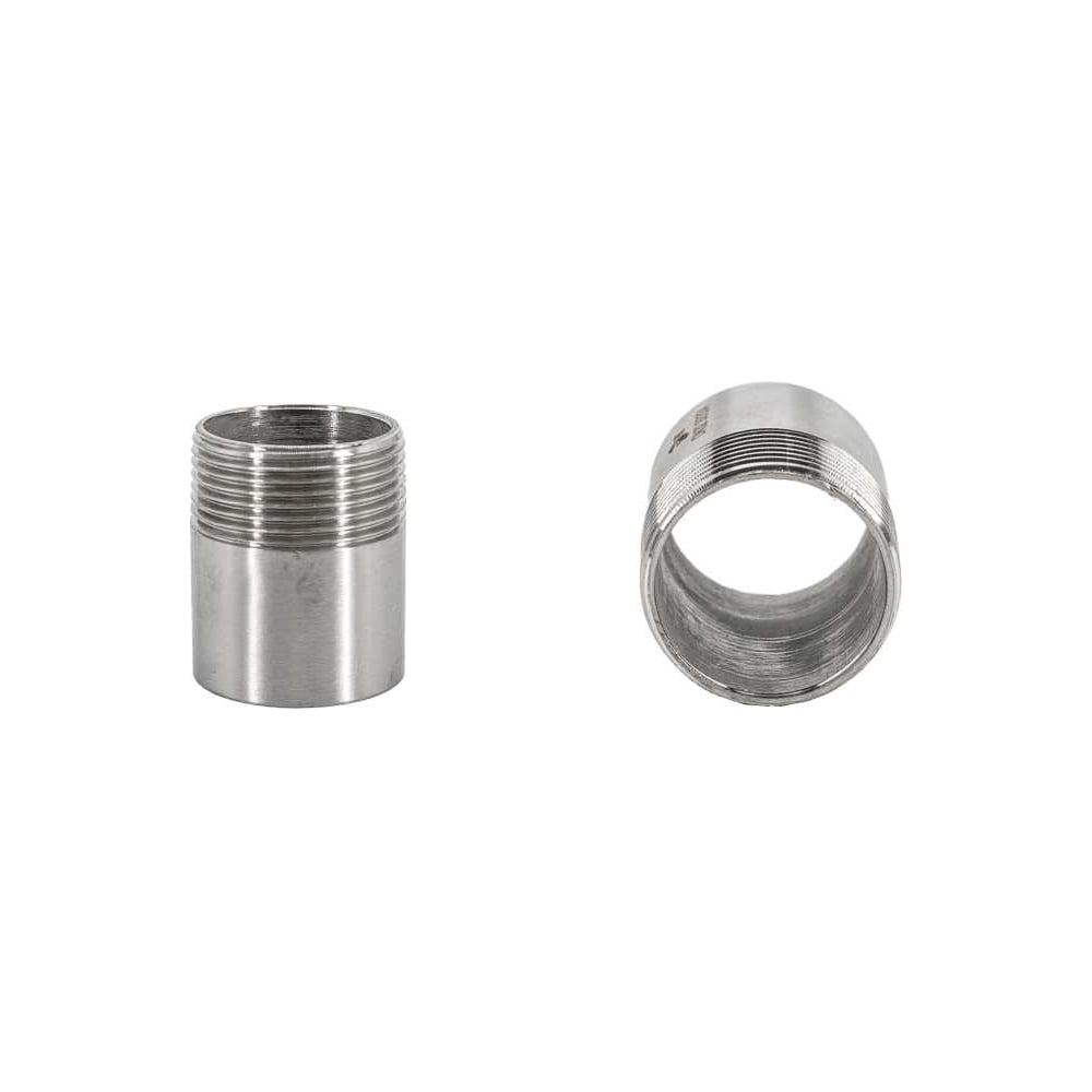 Ниппель приварной NEWKEY нержавеющий, AISI304 DN32 (1_1/4), (CF8), PN16 набор 2 шт NAB2-NK-NE32/4
