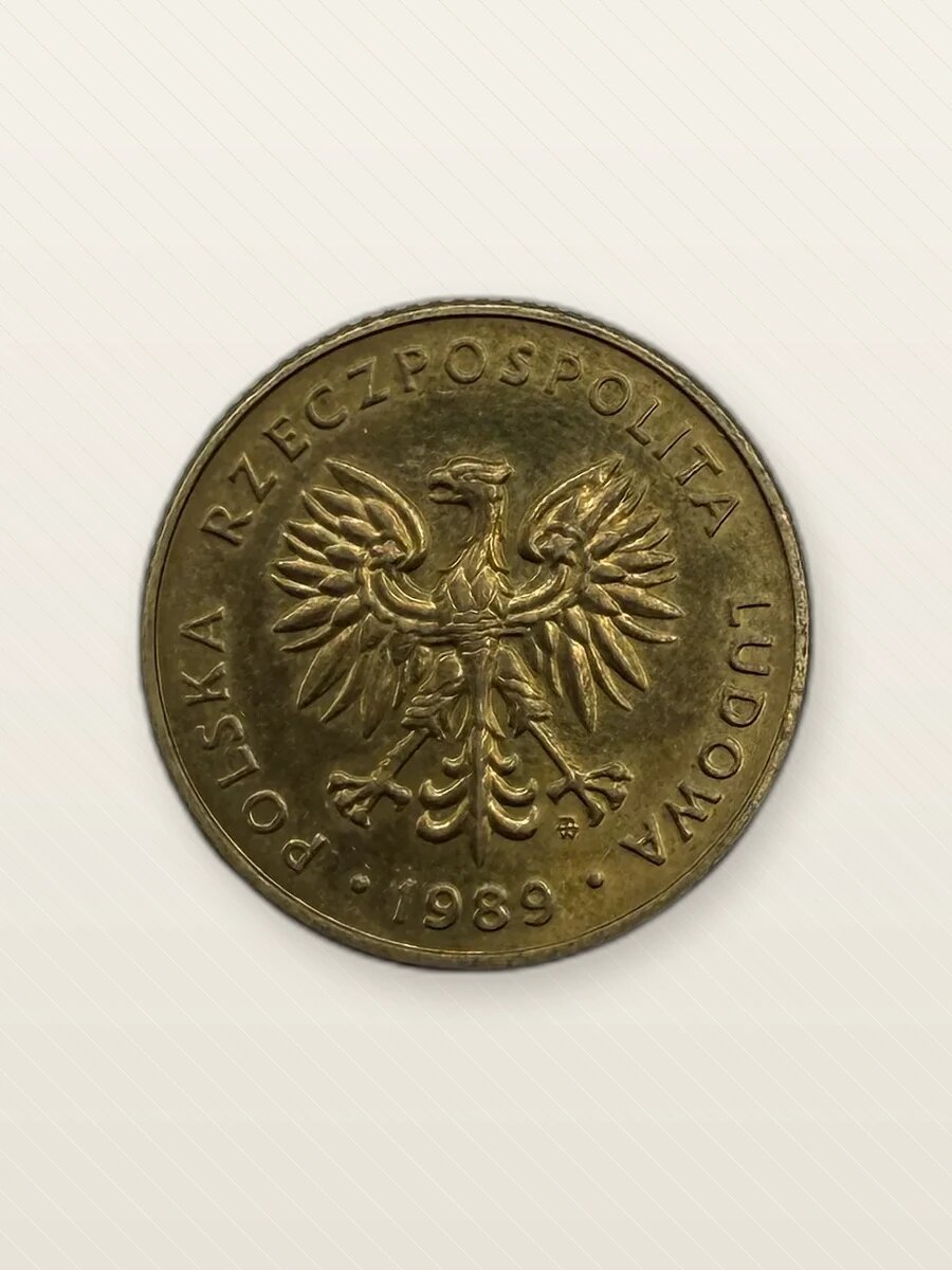 Польша, 10 злотых 1989