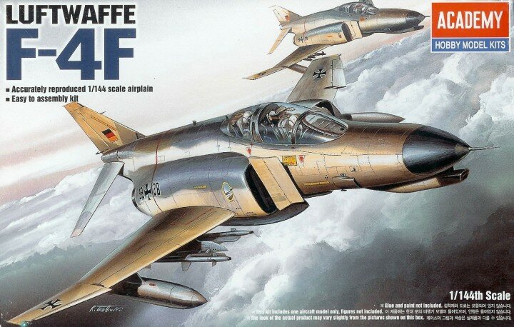 Сборная модель "Самолет F-4F" (1:144), артикул 12611