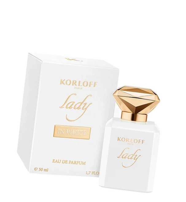 Аромат Korloff Lady In White для женщин 50 мл / Карлофф Леди Ин Вайт