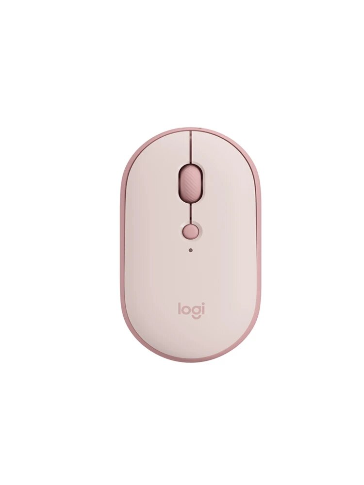 Беспроводная перезаряжаемая мышь Logitech Pebble Up с двойной формой, бесшумная, Bluetooth, Logi Bolt, офисная мышь для ноутбуков, ПК и Mac.