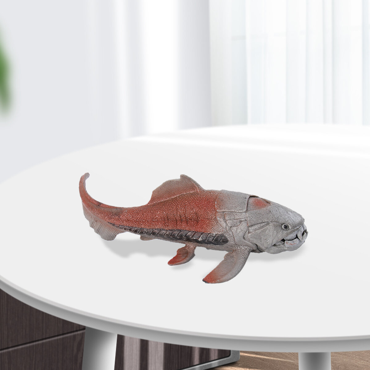 1PC Реалистичная Модель Морского Животного Дунклеостеус Игрушка Из Прочного Пластика Для Детей Размер 3 Цвет Multi