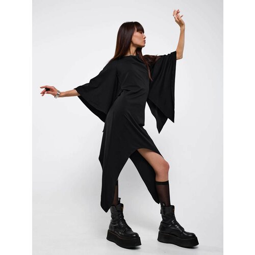 фото Платье katami wear, размер onesize, черный